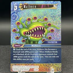Malboro 4-124R Foil Final Fantasy Card - Image 1
