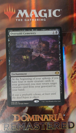 Oversold Cemetery DMR 096 MTG Foil - Image 1
