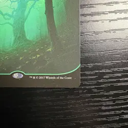 Forest Full Art Regular MTG Unstable #216 LP - Image 5