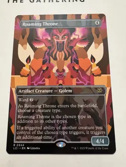 Roaming Throne (Borderless) The Lost Caverns of Ixalan Regular - Image 1