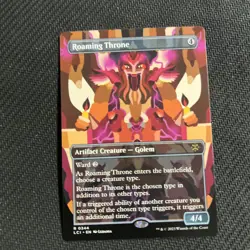 Roaming Throne (Borderless) The Lost Caverns of Ixalan Regular - Image 1