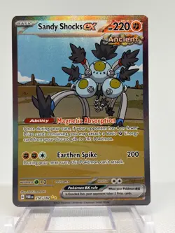 Pokemon TCG: Sandy Shocks ex (250/182) SIR -- SV: Paradox Rift - Image 1