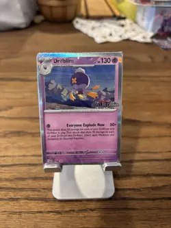 Pokemon - Stellar Crown Drifblim SVP 135 Promo SEALED Build & Battle Deck - Image 1