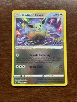 Radiant Eevee SWSH230 - Sword & Shield Promo Pokemon Card - Near Mint / Mint - Image 1