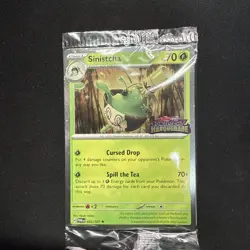 Sinistcha 022 Stamped Best Buy Promo New / Sealed Pokemon Twilight Masquerade - Image 1