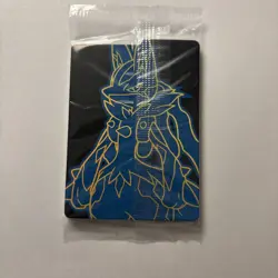 SEALED Pokemon TCG Riolu Black Star Promo #010 Full Art Holo Illustration Card - Image 2