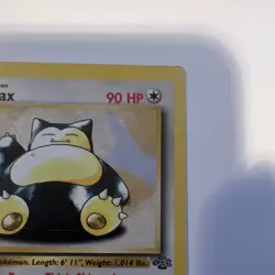 Pokemon TCG Snorlax 1st Edition Jungle non holo Rare 27/64 - Image 3