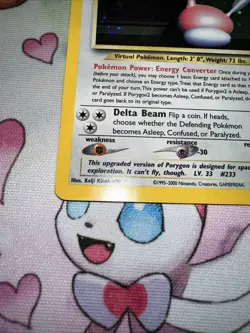 Pokemon TCG Porygon2 Neo Revelation Holo Rare Card 12/64 - Image 2