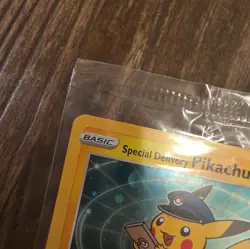 Special Delivery Pikachu SWSH074 Promo Pokemon Card – Sealed - Image 4