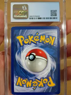 CGC 7 Magneton Pokemon Fossil Unlimited Holo 11/62 - Image 4