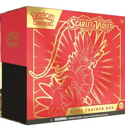 Pokemon TCG Scarlet and Violet ETB Elite Trainer Box Koraidon New factory sealed - Image 1