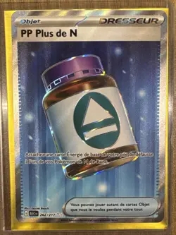 CARTE POKEMON PP PLUS DE N 262/217 AR SECRETE HEROS TRANSCENDANTS ME02.5 FR - Image 1