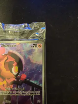 Charcadet 022 Pokemon Center Stamped Promo SEALED NM - Image 3
