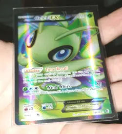 Celebi EX (141/149 Full Art) English Ultra Rare Boundaries Crossed Pokemon NM+ - Image 3
