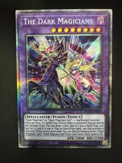 Yugioh! BACH-EN100 The Dark Magicians - Image 1