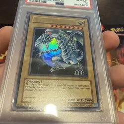Yugioh Blue Eyes White Dragon Shonen Jump Promo JMP-001 PSA 10 - Image 4