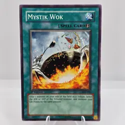 Yu-Gi-Oh Mystik Wok AST-036 1st Edition Ancient Sanctuary Common LP - Image 1