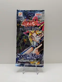 Yugioh Spell Of Mask Japanese Booster Pack New Sealed RARE VINTAGE - Image 1
