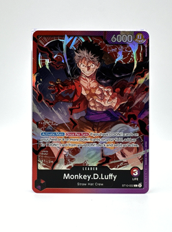 One Piece Monkey.D.Luffy (002) ST10-002 Ultra Deck: The Three Captains Foil NM+ - Image 1