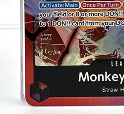 One Piece Monkey.D.Luffy (002) ST10-002 Ultra Deck: The Three Captains Foil NM+ - Image 4