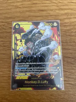Monkey D Luffy OP10-118 SEC* One Piece TCG - Image 1