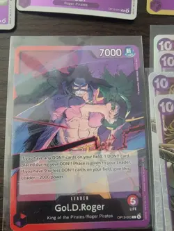 Gol D. Roger Deck OP13 - Carrying on His Will - One Piece Card Game - English - Image 1