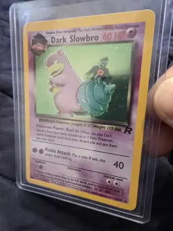 Pokemon TCG Dark Slowbro Unlimited Holo Rare Card 1999 Rocket Set 12/82 NM - Image 2