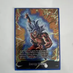 Bandai Dragon Ball Super Card Game Son Goku Energy Marker E-127 Standard Card - Image 1