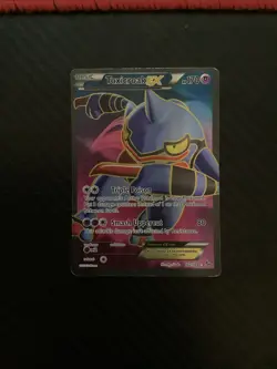 Toxicroak EX - 102/106 - Ultra Rare Holo Full Art Flashfire - Pokemon Card - MP - Image 1