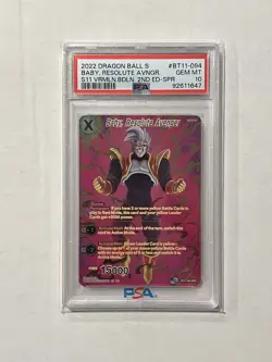 Dragon Ball Super Card Game Baby, Resolute Avenger Vermilion Bloodline BT11-094 - Image 1