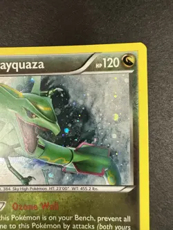 Rayquaza XY64 XY Promos Pokemon Card Cosmos Holo Foil Rare LP+ - Image 4