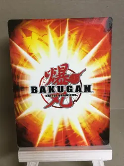 Bakugan Battle Brawlers ~ "FIELDS OF LAVA" Magnetic Card 7/48d BA298 ~ 2008 SEGA - Image 2