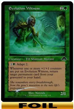 Evolution Witness ** RETRO FOIL ** Modern Horizons 3 - CUC NM MTG - Image 1