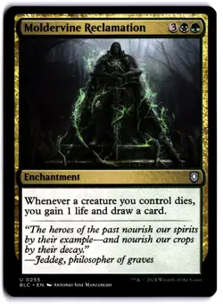 Moldervine Reclamation NM BLC Commander: Bloomburrow MTG - Image 1