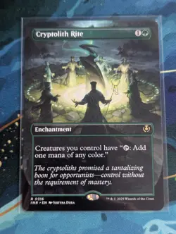 MTG Cryptolith Rite Borderless- NM - Innistrad Remastered - Image 1