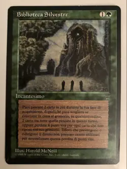 MTG - BIBLIOTECA SILVESTRE (sylvan Library) Leggende In Italiano EXC - Image 1