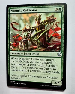 Nantuko Cultivator [Outlaws of Thunder Junction Commander] Magic MTG - Image 1