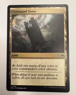MTG l Command Tower | Common | (NM) WOC #156 - Image 1