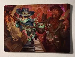 Tinybones, the Pickpocket (10/54) - Outlaws of Thunder Junction - Art Series MTG - Image 1