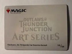 Tinybones, the Pickpocket (10/54) - Outlaws of Thunder Junction - Art Series MTG - Image 2