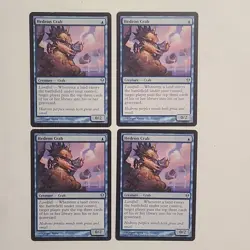4x Hedron Crab Zendikar Regular LP Creature Magic the Gathering Modern - Image 1