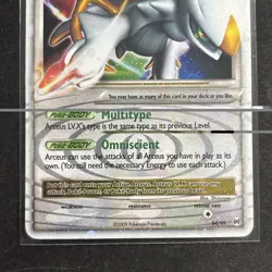 Arceus LV.X 94/99 AR Rare LV.X Arceus Holo Pokemon - Image 2