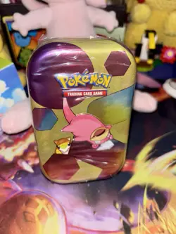 **SEALED** Pokemon TCG ~ Scarlet & Violet 151 Mini Tin ~ SLOWPOKE & SANDSHREW - Image 2