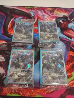 Pokemon Ascended Heroes N’s Zekrom Promo 031 Sealed Rare Full Art X4 - Image 1