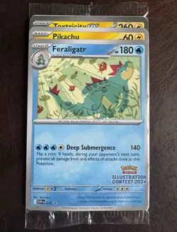 Pokemon TCG - 2024 Illustration Contest 3 Promos Sealed SVP213 SVP214 SVP215 ~ - Image 1
