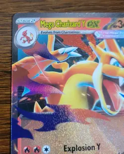 Mega Charizard Y ex 022/217 Ascended Heroes English Pokemon TCG NM - Image 2