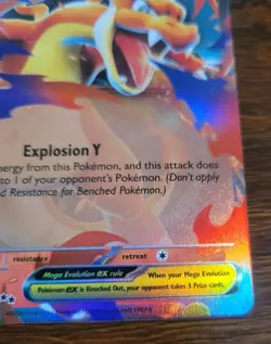 Mega Charizard Y ex 022/217 Ascended Heroes English Pokemon TCG NM - Image 4