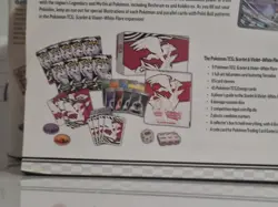 * Pokemon Scarlet & White Flare Elite Trainer Box Factory Sealed ETB * - Image 2