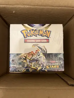 Pokemon Brilliant Stars Booster Box (36 Packs) New/Factory Sealed. English TCG 820650819964 - Image 1
