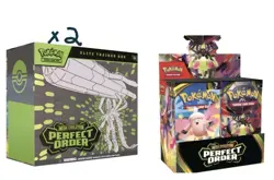 *PREORDER* 2x-Pokemon Center Perfect Order ETB'S and 1x-Booster Box - Image 1